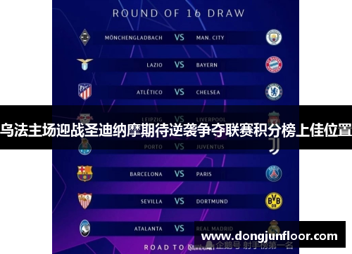 乌法主场迎战圣迪纳摩期待逆袭争夺联赛积分榜上佳位置